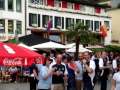 Falkirk in vaduz  singing in main strasse