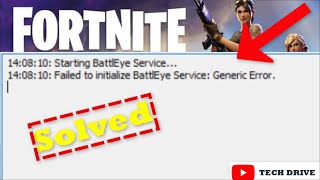 Fix Fornite - Failed to Initialize BattlEye Service: Generic Error (Solved) - Quick Fix