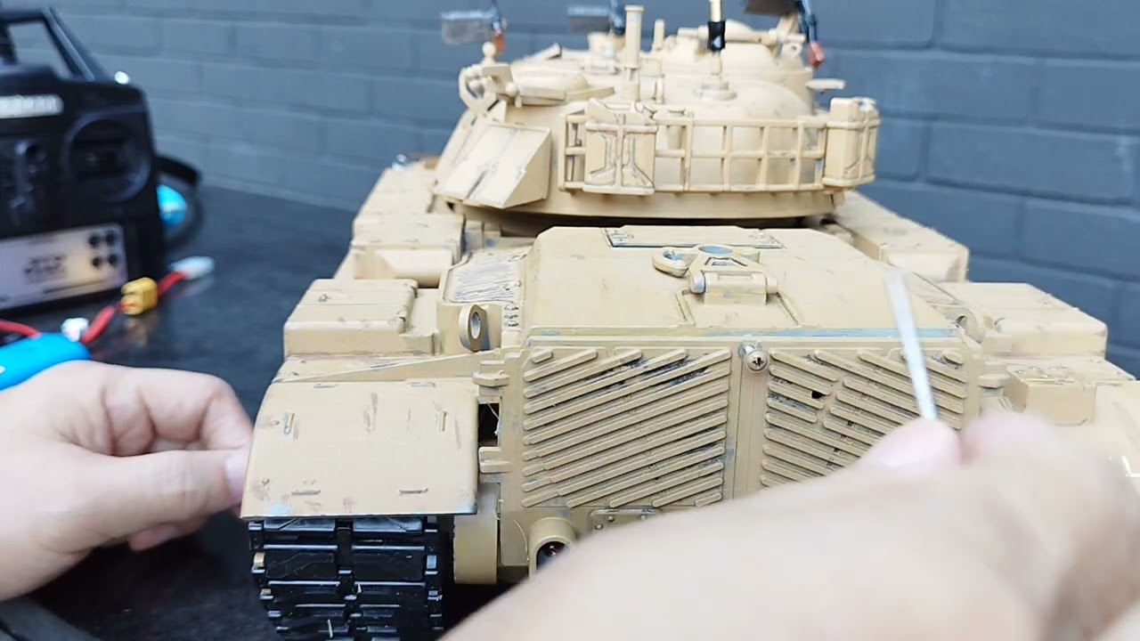 Tongde IDF M60 RC tank part 2