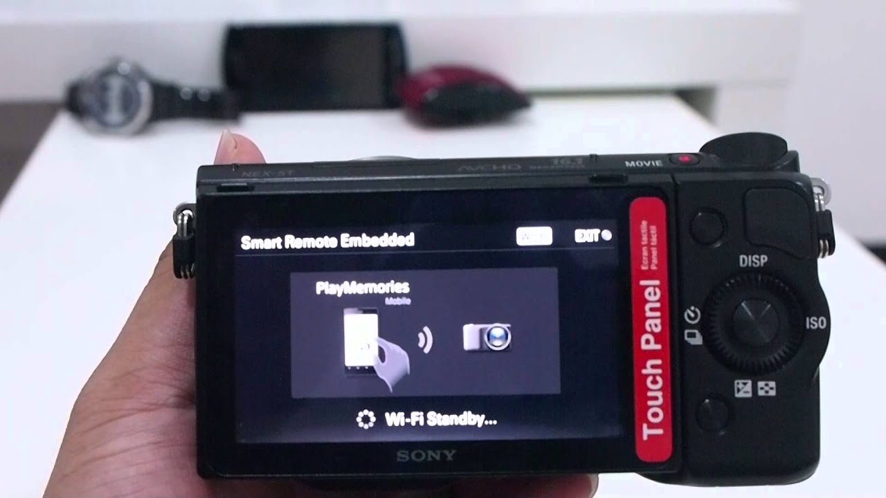 Sony NEX-5T : How to use the WiFi & NFC