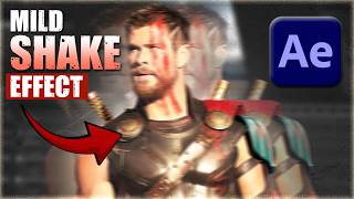 Create Smooth Mild Shake Effect in After Effects 🔥