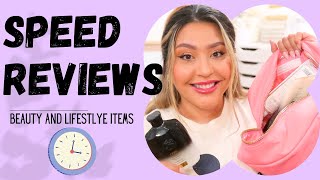 SPEED REVIEWS : BEAUTY &amp; LIFESTYLE