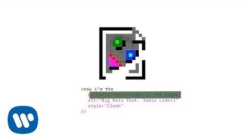 Big Data - "Clean (feat. Jamie Lidell)" [LYRIC VIDEO]