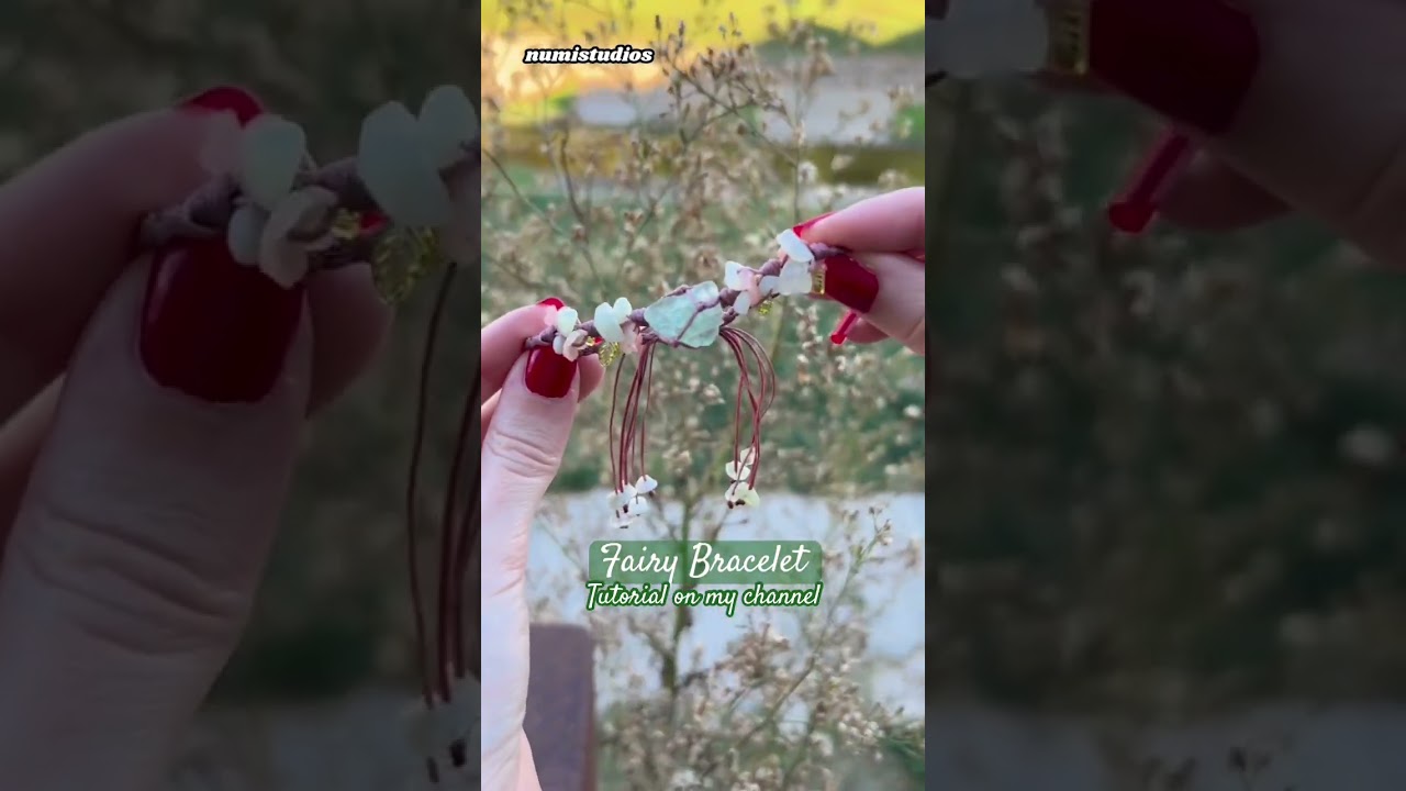 fairy fantasy bracelet tutorial 🧚‍♀️