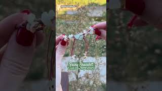 fairy fantasy bracelet tutorial 🧚‍♀️#bracelet #fairy #fairybracelet #fantasy #diy #diybracelet