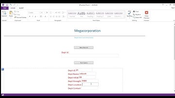 how to make query record and create new record by using InfoPath/ database phase 2