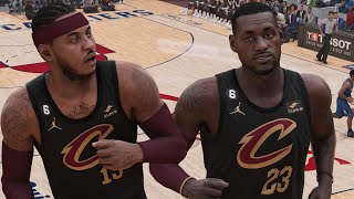 What if LeBron and Carmelo Played Together In Cleveland?
