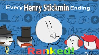 Ranking Henry Stickmin endings! | Media Chat
