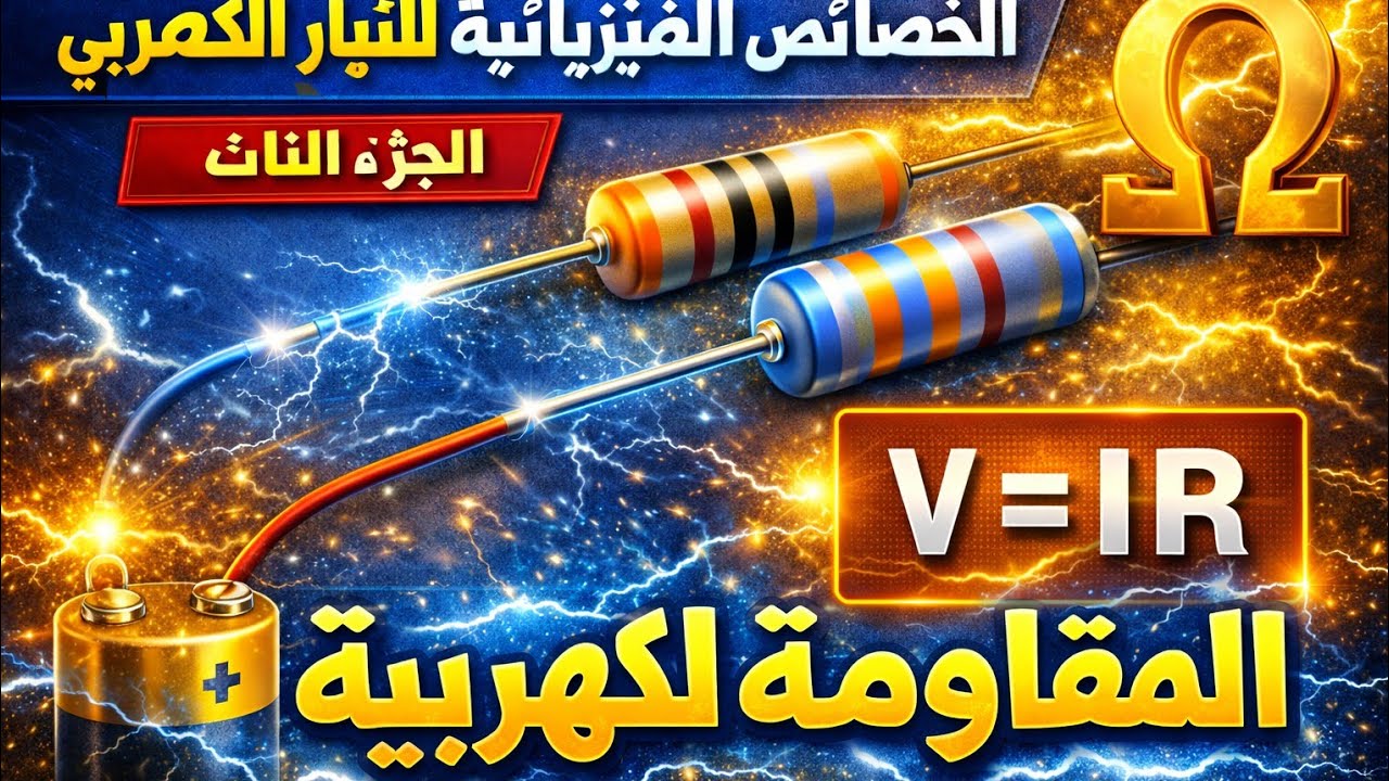 شرح المقاومة الكهربية وقانون أوم علوم الصف الثالث الاعدادي الترم الثاني 2026 