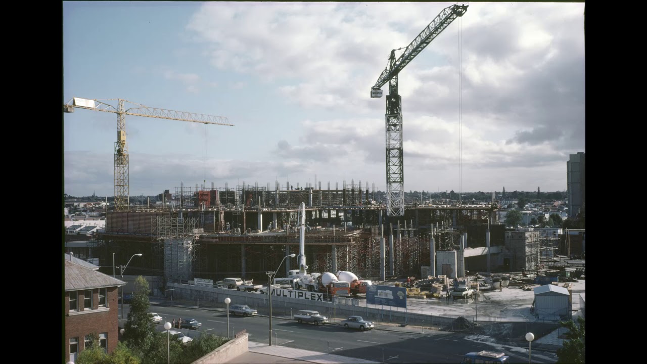 Alexander Library Building Construction