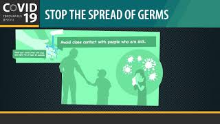 COVID 19 Stop the Spread of Germs Everyday