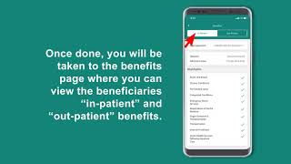 View your Policy Benefits on the MyNEXtCARE app screenshot 4