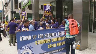 Security Guards Enter Wage Negotiation Talks As Possible Strike Looms