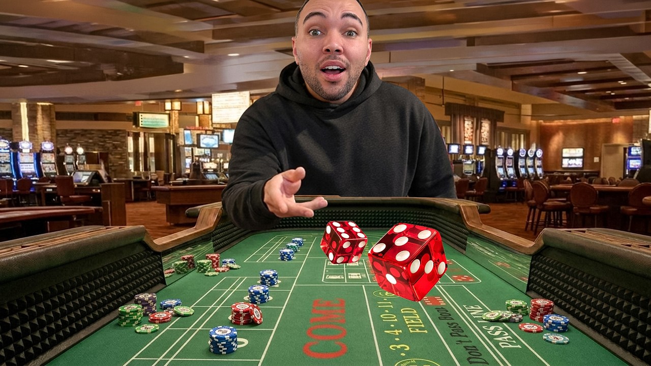 I Went on a HEATER at the Craps Table