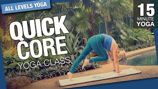 Quick 15 Minute Core Yoga Class - Five Parks Yoga