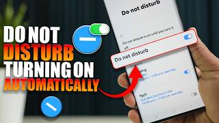 Do Not Disturb Turning On Automatically on Samsung? FIX It NOW! (100% Working) screenshot 1