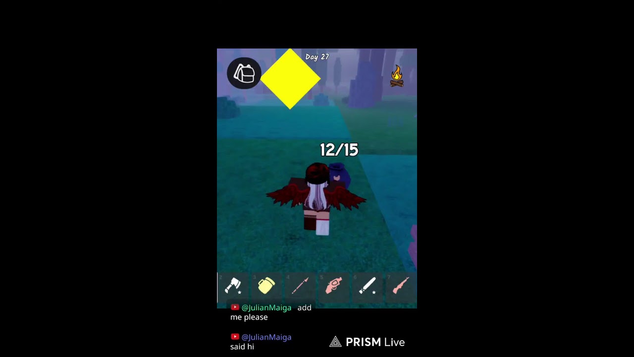 Live streaming of Robloxsoni