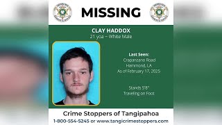 Search underway for 21-year-old Hammond man reported missing