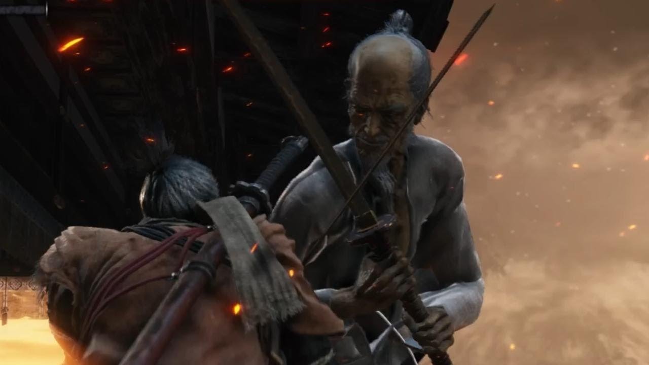 A pivotal moment in Sekiro's journey, symbolizing the protagonist's unwavering resolve