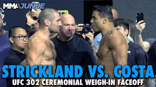 Sean Strickland vs. Paulo Costa Final Faceoff | UFC 302 | Ceremonial Weigh-Ins