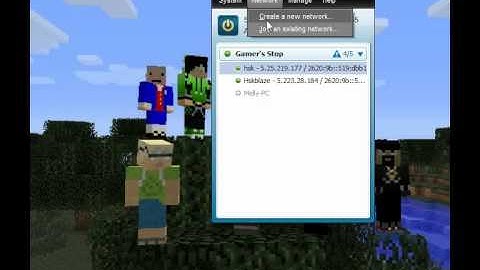 How To Join/Create A Hamachi Network