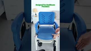 Self-Propelled Commode Chair For Elderly Care | Medical Commode & Shower Chair Manufacturer