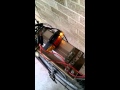 Electric bike with trailer for batteries. Electric bike with trailer for batteries.
