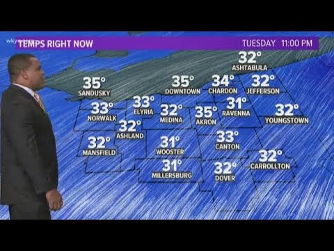 11 p.m. weather forecast for December 3, 2019