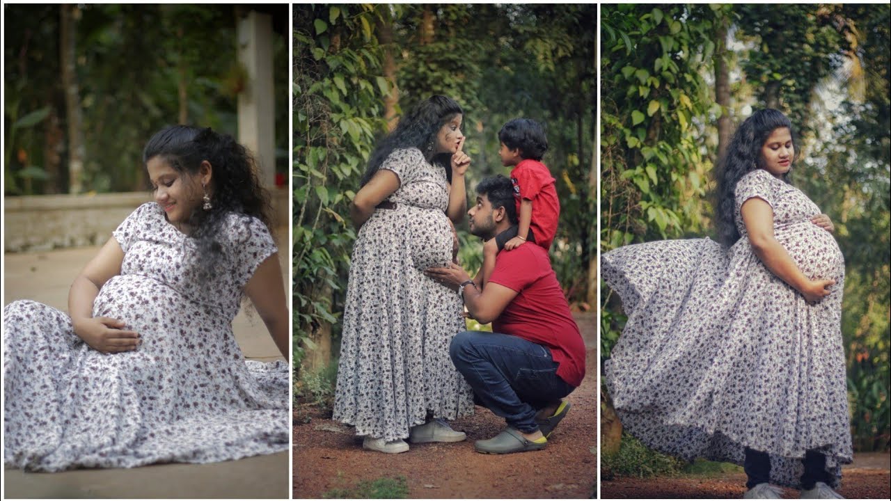 Pregnancy photoshoot malayalam behind the screen prenatal photo