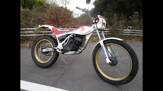 ☆1986年 TLM200R 始動走行チェック動画 MD15 HRCタンク ☆ - YouTube