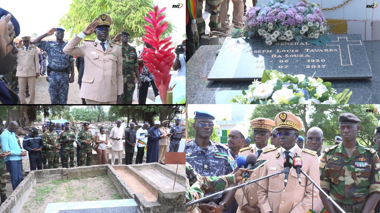 ZIGUINCHOR/TOUSSAINT: HOMMAGE AUX SOLDATS TOMBÉS SUR LES TERRES D'OPÉRATIONS