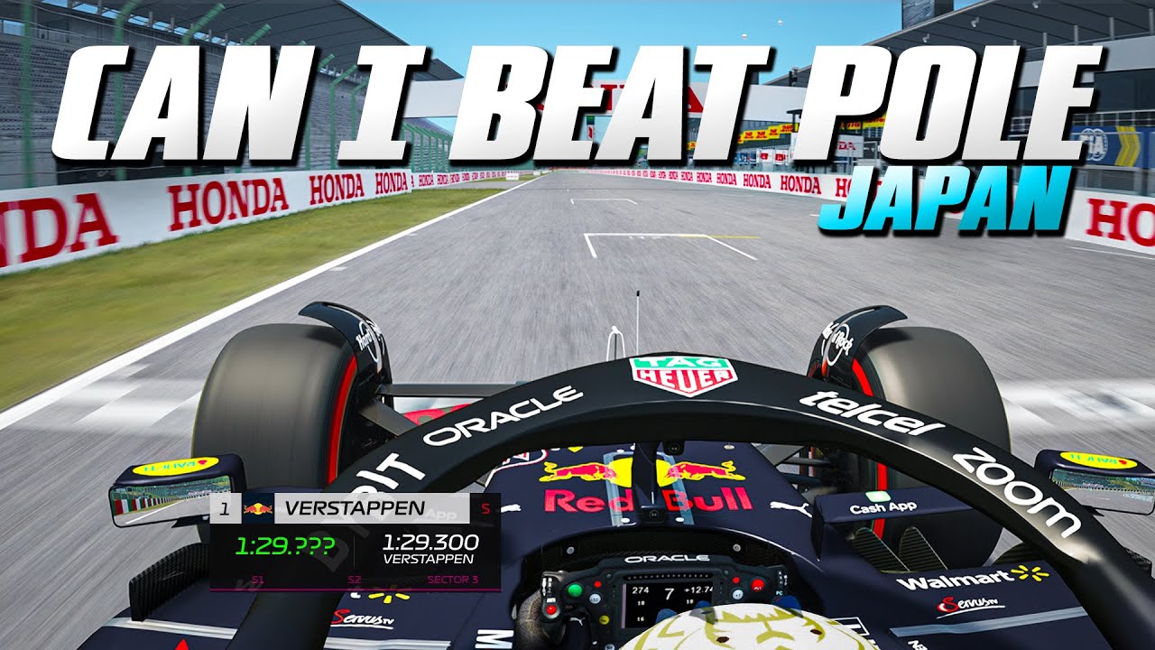 F1 2022 Japanese GP: CAN I BEAT THE POLE LAP?