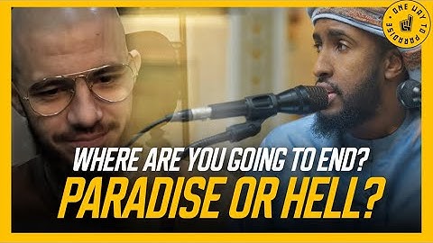 [Emotional] Where Are You Going to End?  Paradise or Hell? | Clip | Abdulrahman Hassan & Abu Mussab