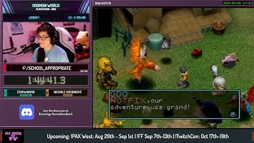 Digimon World Legacy Speedrun in 1:44:41 - Games Done Quick Hotfix [As Seen on TV]