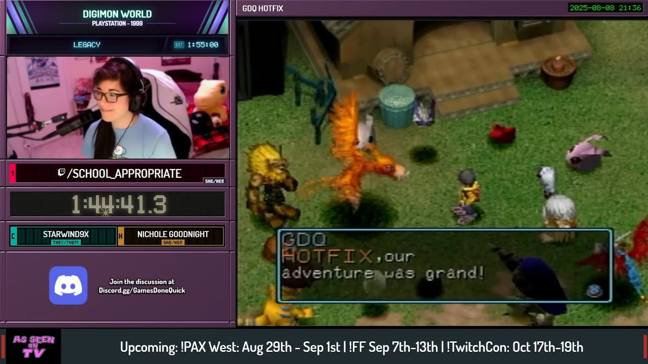 Digimon World Legacy Speedrun in 