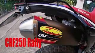 CRF 250 Rally ( test by GoPro )