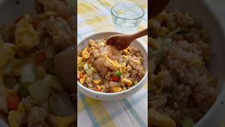 10分で作れる爆速バターシュリンプ炒飯