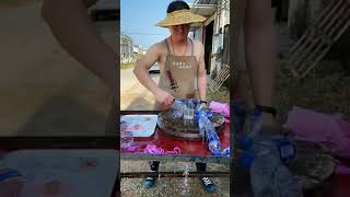 #Funny​ Chinese Funny sell knife on the street so funny video Chinese #knife #tiktok​