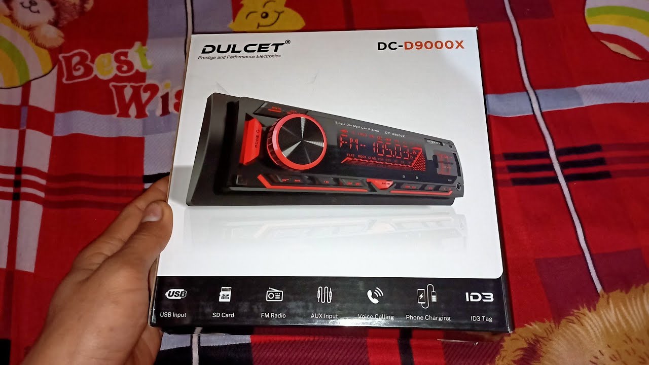 Best Car Stereo Unboxing and review Dulcet DC D9000X Car Stereo Specification Budget Car