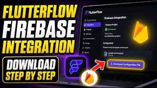 How to download FlutterFlow Firebase integration for users - Step By Step