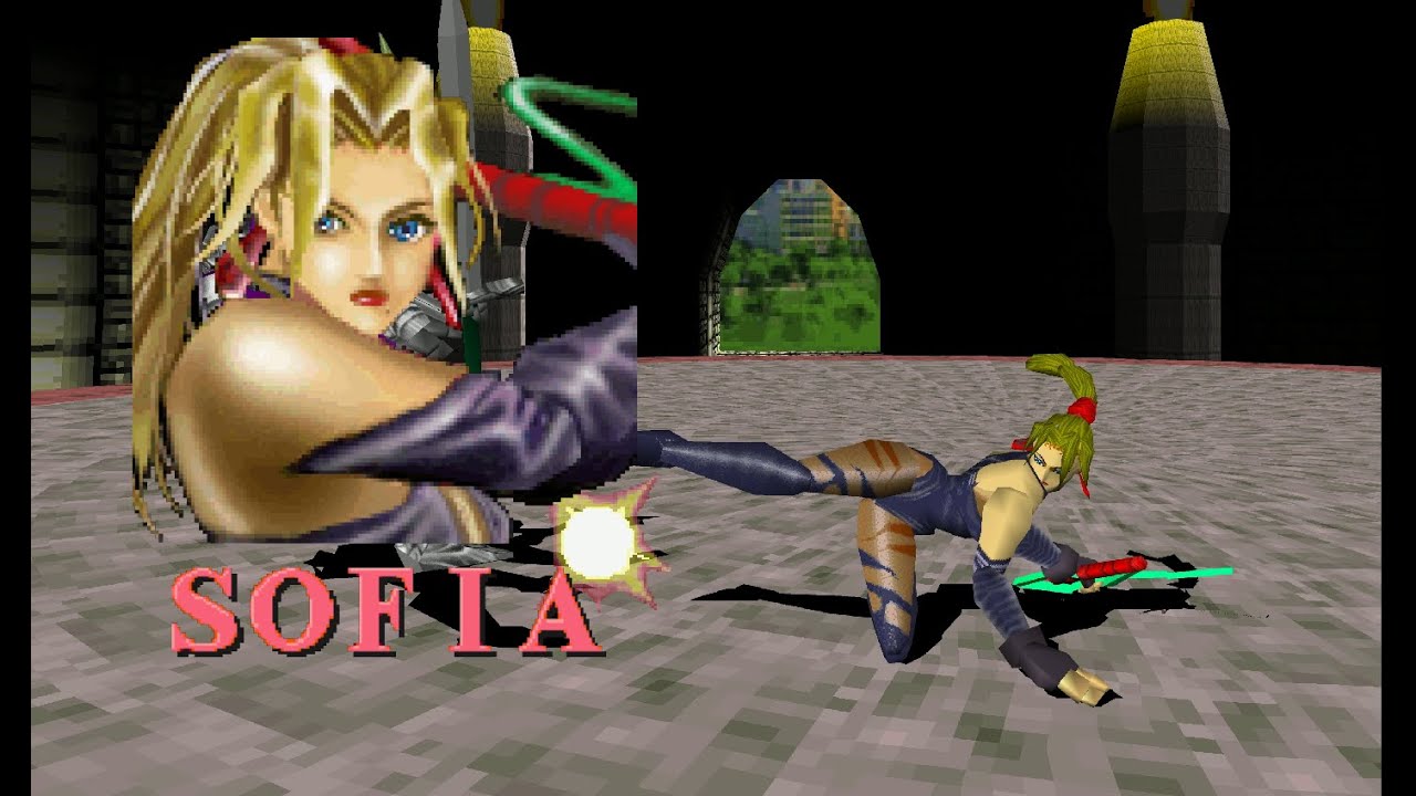 Battle Arena Toshinden - Sofia playthrough