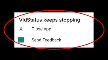 How To Fix Vidstatus keeps stopping Error Android & Ios - Fix Vidstatus Not Open Error