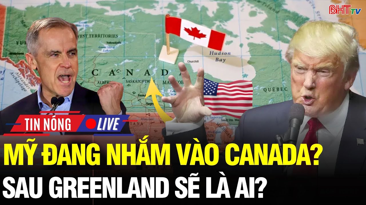 🔴NÓNG: Mỹ “bao vây” Canada? Kịch bản sáp nhập lãnh thổ khiến Bắc Mỹ dậy sóng!