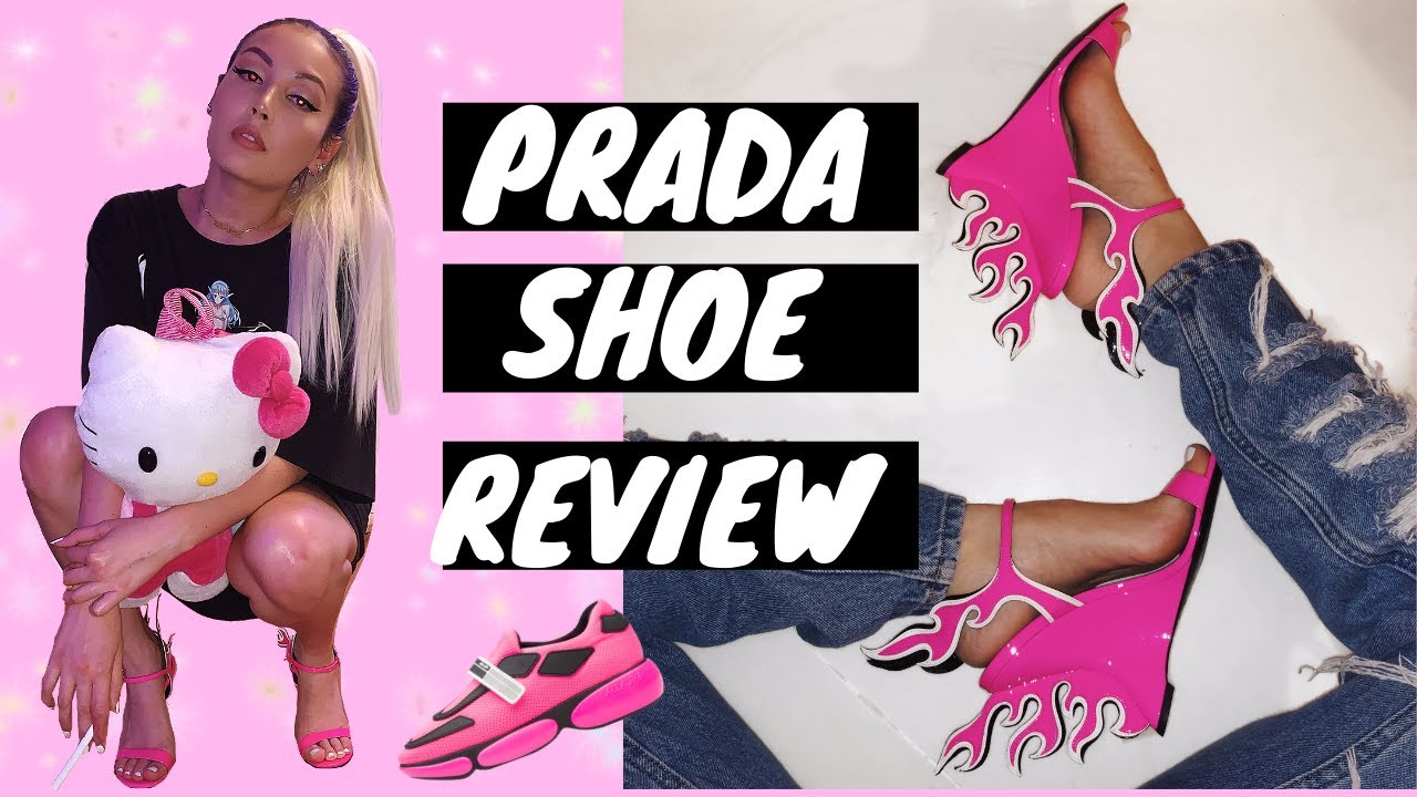 PRADA Flame Heel & Cloudbust Sneaker REVIEW