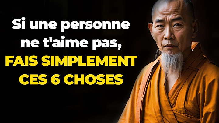 6 Choses que tu dois faire si une PERSONNE NE T'AIME PAS