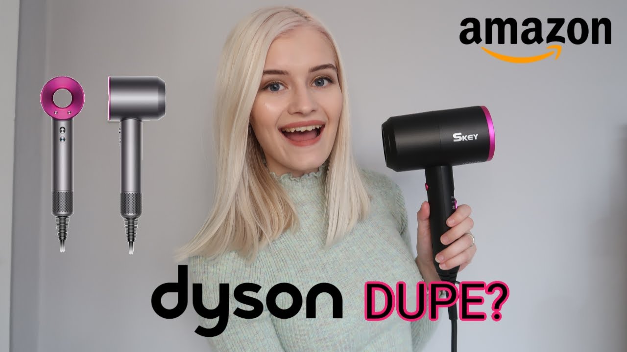 I FOUND A HAIRDRYER DUPE ON AMAZON? | Testing SKEY Hairdryer + review - YouTube