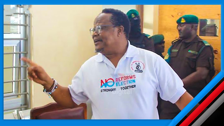 TUNDU LISSU ATOA KAULI AKIWA MAHAKAMANI - "JIANDAENI! NIKITOKA TUKO BARABARANI, NI MCHAKAMCHAKA"