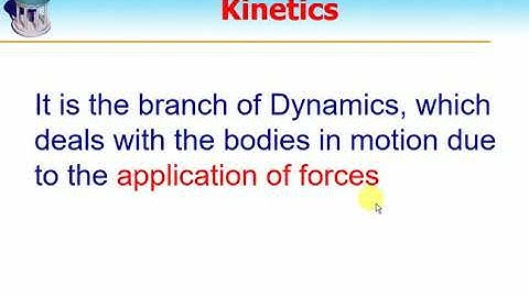 Engineering Dynamics Ch-1 Lect-1