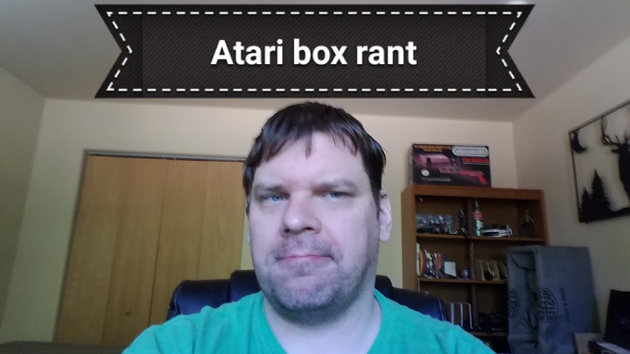 Incoming rant. Atari box. Console digital games.