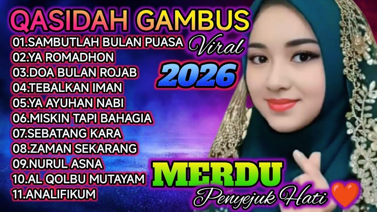 KOLEKSI QASIDAH TERMAHALL PENYEJUK HATI ❤️ SAMBUT BULAN RAMADHAN